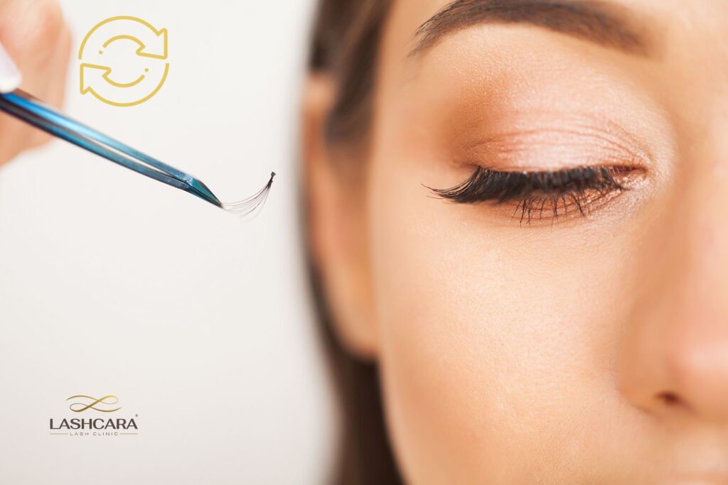 Lash extension refill in Pune