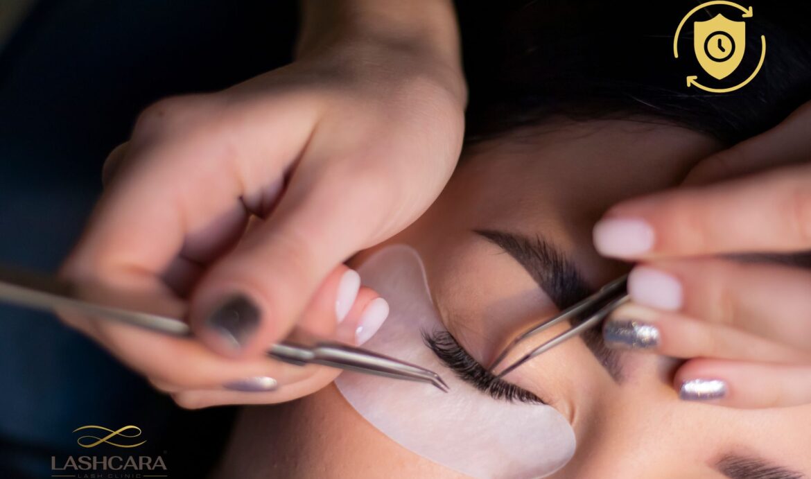Lash extension and Lash lift semi permanent by lashcara india